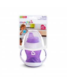 Munchkin - Hrneček pro první doušky 118 ml - fialový | learningtoys.cz