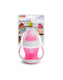 Munchkin - Hrneček pro první doušky 118 ml - růžový | learningtoys.cz