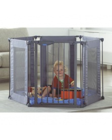 Lindam - Safe & Secure Fabric Playpen - poškozený obal | learningtoys.cz
