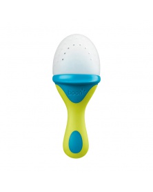 Boon - Silikonové krmítko zeleno/modré | learningtoys.cz
