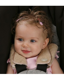 JJ - Návleky na popruhy autosedačky - Khaki | learningtoys.cz