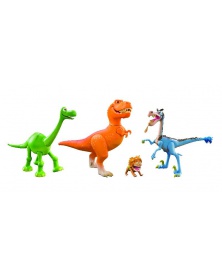 Hodný Dinosaurus - Ramsey vs Rustler - plastové postavy 4 ks | learningtoys.cz
