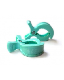 My Bags - Designové kolíčky na kočárek 2 ks - zelené | learningtoys.cz