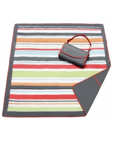 JJ - Pikniková deka - Grey/Red | learningtoys.cz