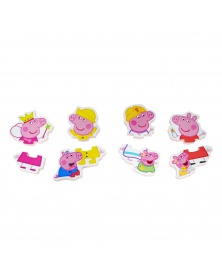 TOOMIES - Peppa Pig puzzle vodolepky do vany | learningtoys.cz