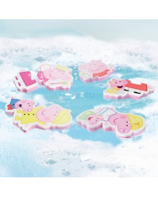 TOOMIES - Peppa Pig puzzle vodolepky do vany | learningtoys.cz