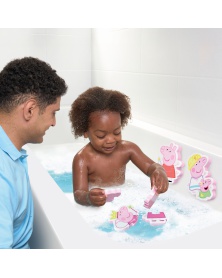TOOMIES - Peppa Pig puzzle vodolepky do vany | learningtoys.cz
