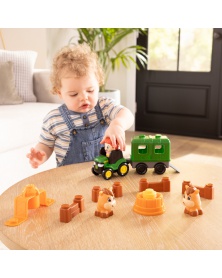 John Deere Kids - Postav si kamaráda - set s koníky | learningtoys.cz