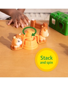 John Deere Kids - Postav si kamaráda - set s koníky | learningtoys.cz