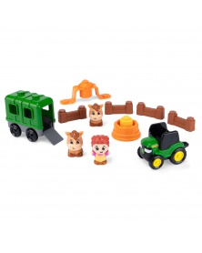 John Deere Kids - Postav si kamaráda - set s koníky | learningtoys.cz