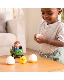 John Deere Kids - Postav si kamaráda - set s kuřátky | learningtoys.cz