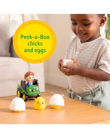 John Deere Kids - Postav si kamaráda - set s kuřátky | learningtoys.cz