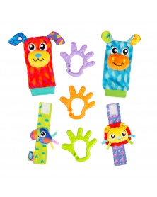 Playgro - Dárkový set chrastící ponožky a náramky | learningtoys.cz