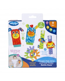 Playgro - Dárkový set chrastící ponožky a náramky | learningtoys.cz