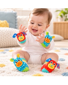 Playgro - Dárkový set chrastící ponožky a náramky | learningtoys.cz