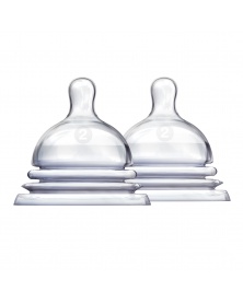 Munchkin Latch - Silikonová savička se středním průtokem 3m+, 2ks | learningtoys.cz