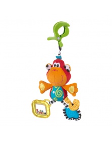 Playgro - Závěsná opička s klipem | learningtoys.cz