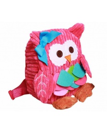 Discovery baby - Batůžek do školky Sova růžový | learningtoys.cz