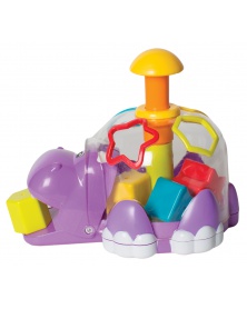 Playgro - Otáčivá vkládačka hroch | learningtoys.cz