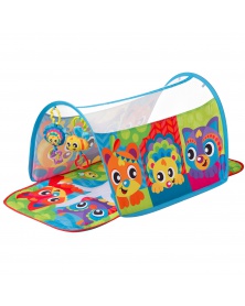 Playgro - Hrací deka s tunelem Zvířátka | learningtoys.cz