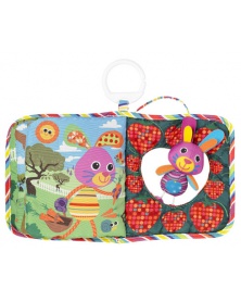 Lamaze - Textilní knížka Zaječice Bella | learningtoys.cz
