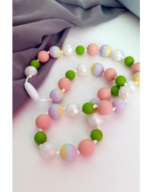 MIMIKOI - Kojící korále barevné kuličky pastelové | learningtoys.cz