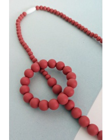 MIMIKOI - Kojící korále a náramek - set - cihlové | learningtoys.cz