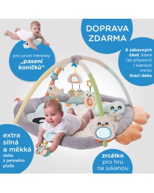 Playgro - Luxusní hrací deka Tučňák | learningtoys.cz