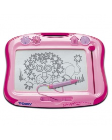 Megasketcher - Magnetická kreslící tabule růžová | learningtoys.cz