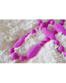 MIMIKOI - Kojící korále hravé tvary fialové | learningtoys.cz