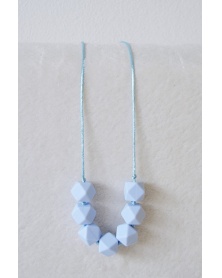 MIMIKOI - Kojící korále veselé kamínky světle modré | learningtoys.cz