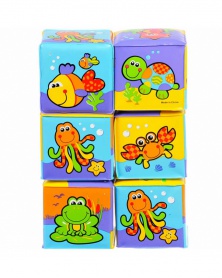 Playgro - Měkké pěnové kostky - poškozený obal | learningtoys.cz