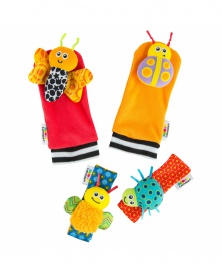 Lamaze - Chrastící ponožky a náramky - poškozený obal | learningtoys.cz