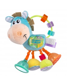 Playgro - Chrastítko oslík modrý | learningtoys.cz